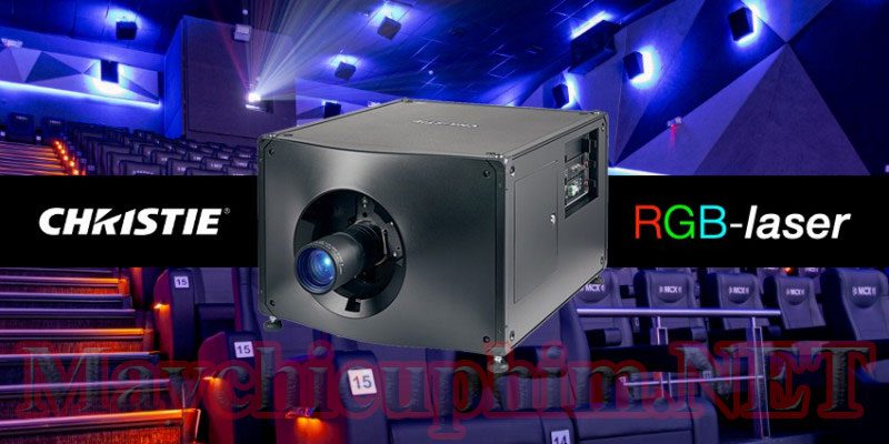 Máy chiếu phim 4K Christie CP4450-RGB may chieu phim 4k christie cp4440 rgb f 01