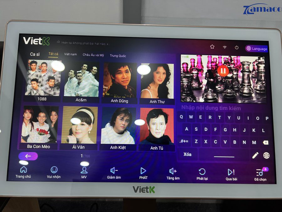 vietktv 22inch 7