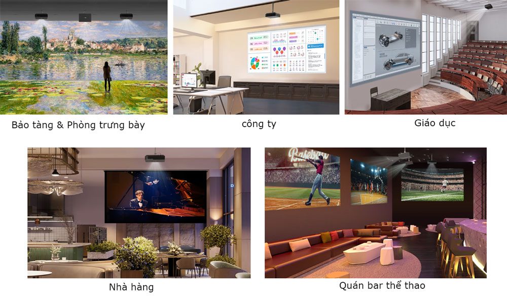 Máy chiếu LG ProBeam Laser 4K BU70QGA Máy chiếu LG ProBeam Laser 4K BU70QGA
