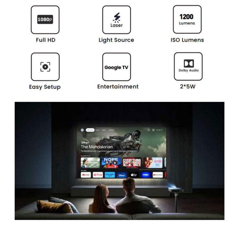 Máy chiếu Full HD Dangbei Atom