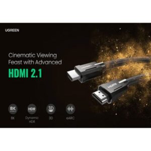 Dây cáp HDMI 2.1 dài 5m Ugreen 80405 chính hãng Cap HDMI 2.1 dai 5m Ugreen 80405 4 600x600 1