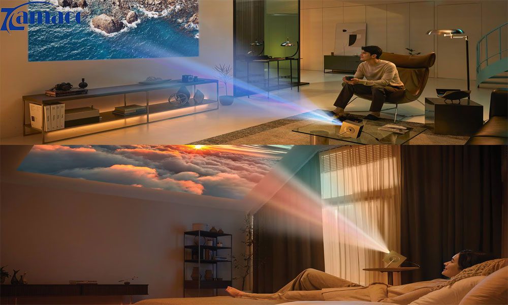 Máy chiếu LG CineBeam Q 4K HU710PB - Rạp Chiếu Phim Di Động Máy chiếu LG CineBeam Q 4K HU710PB