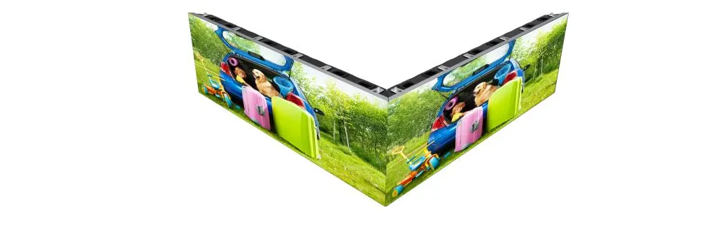 Màn hình LED trong nhà Hikvision DS-D4015CB-1F Cấu tạo khung tinh tế và linh hoạt