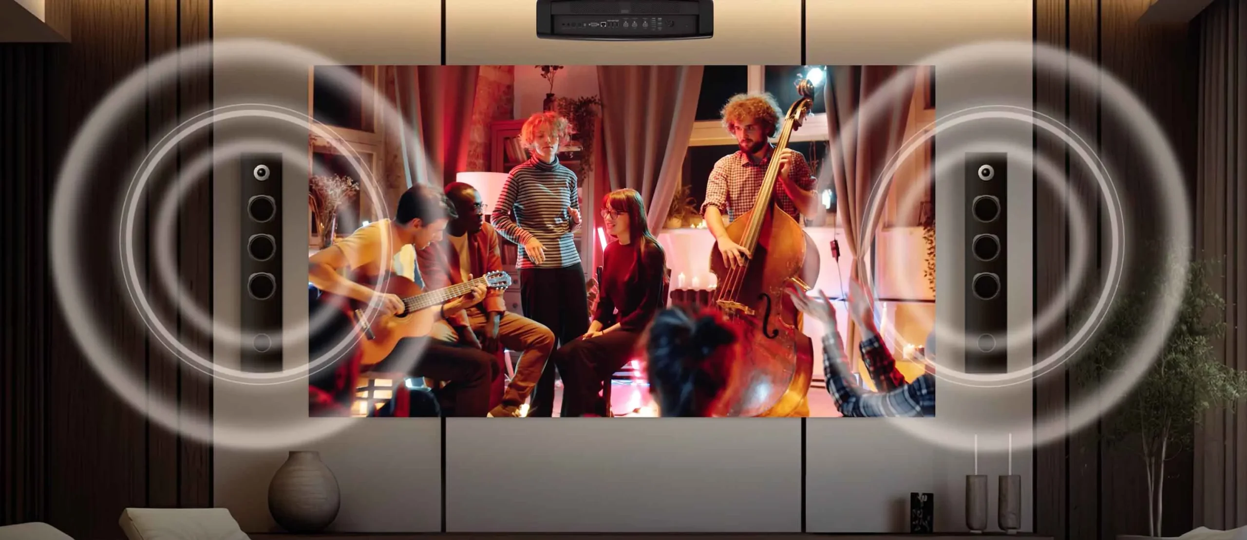 Máy chiếu 4K UHD Optoma UHZ68LV Nâng cao trải nghiệm âm thanh của bạn