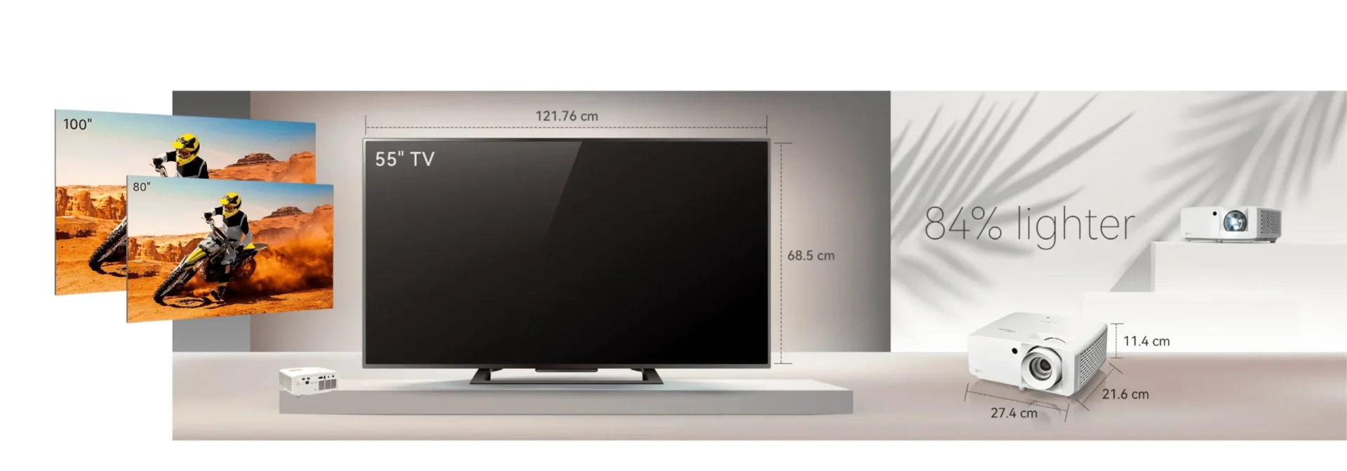 Máy chiếu 4K Optoma Wave 120SK Ống Kính Chiếu Gần (Short Throw) – Màn Hình Lớn Cho Không Gian Nhỏ