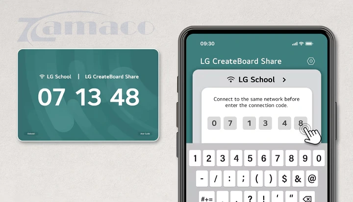 Kết nối đơn giản – Trình chiếu dễ dàng với LG CreateBoard Share