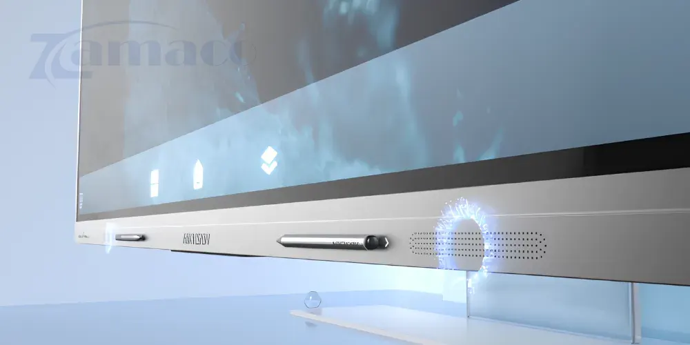 Màn hình tương tác Hikvision DS-D5C98RB/B 98 inch Màn hình trang bị loa và micro đa hướng chuyên dụng