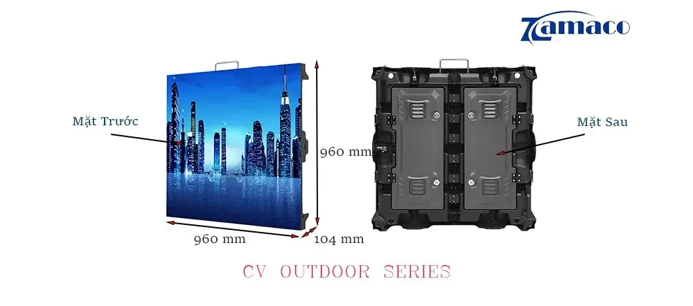 Kích thước Cabinet của Leyard CV3S-18