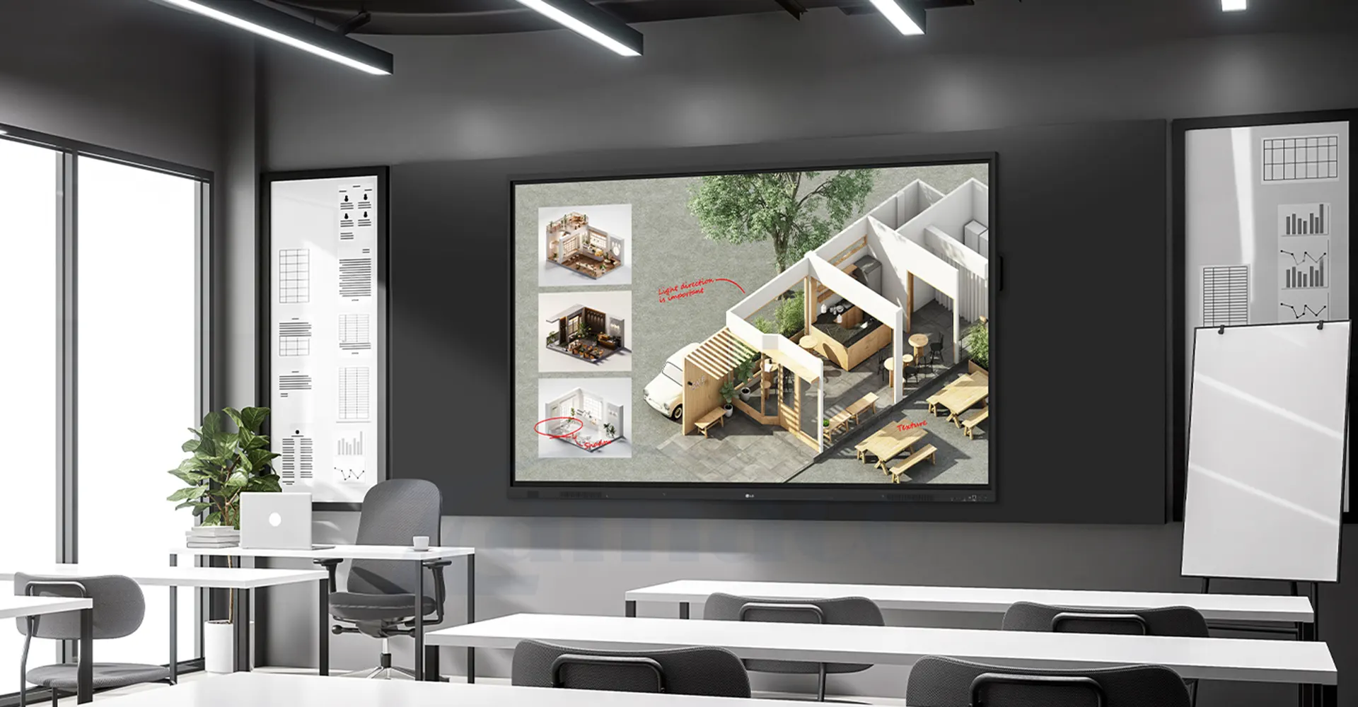 Màn hình tương tác 55 inch LG 55TR3DQ | 4K – Kết nối thông minh, trải nghiệm đột phá