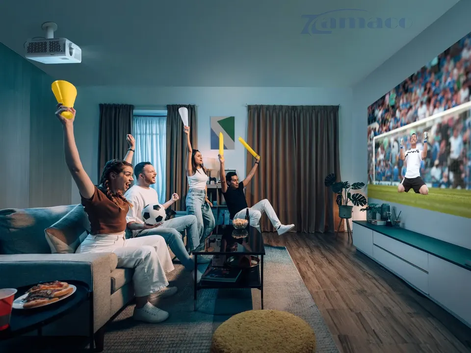 Viewsonic LX720-4K kích thước màn hình lên đến 300 "