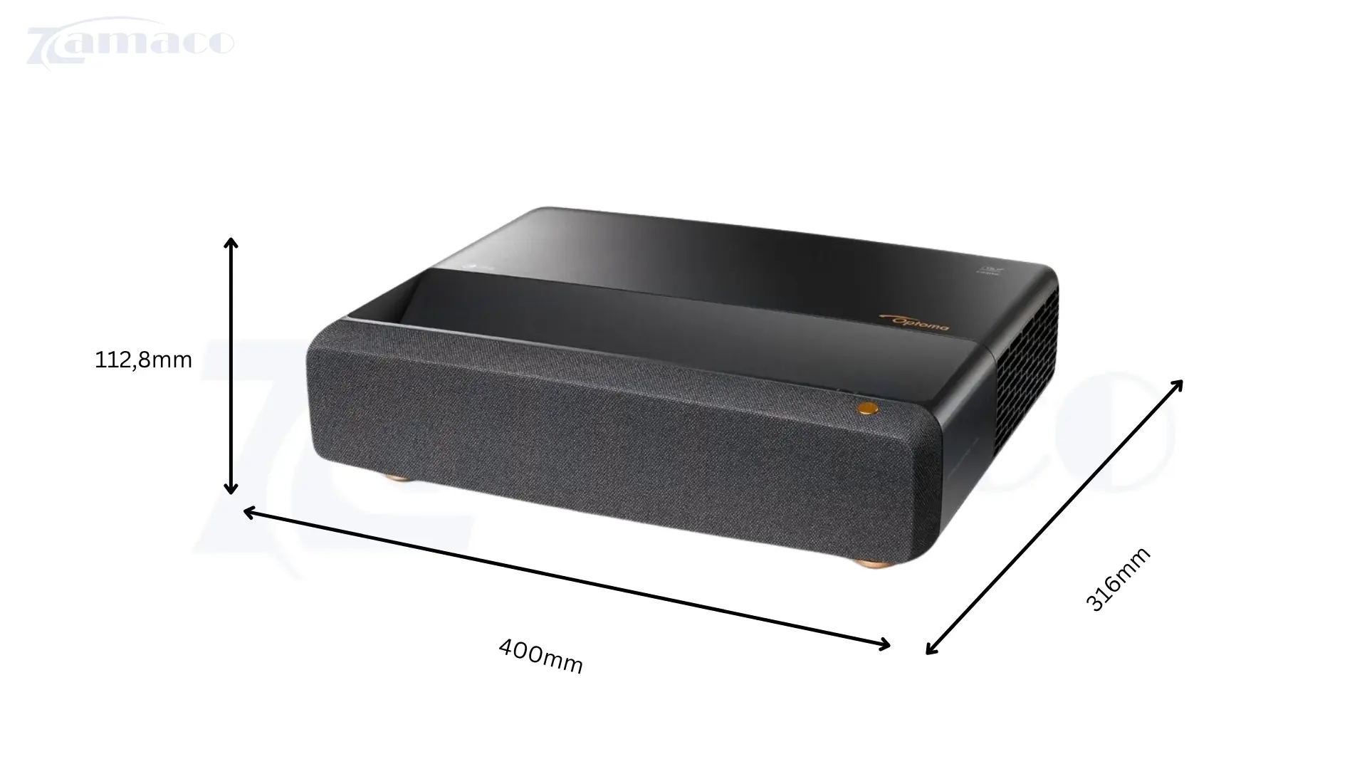 Máy Chiếu Optoma L1+ – 4K UHD Ultra-Short Throw LED, 2.500 ANSI Lumens