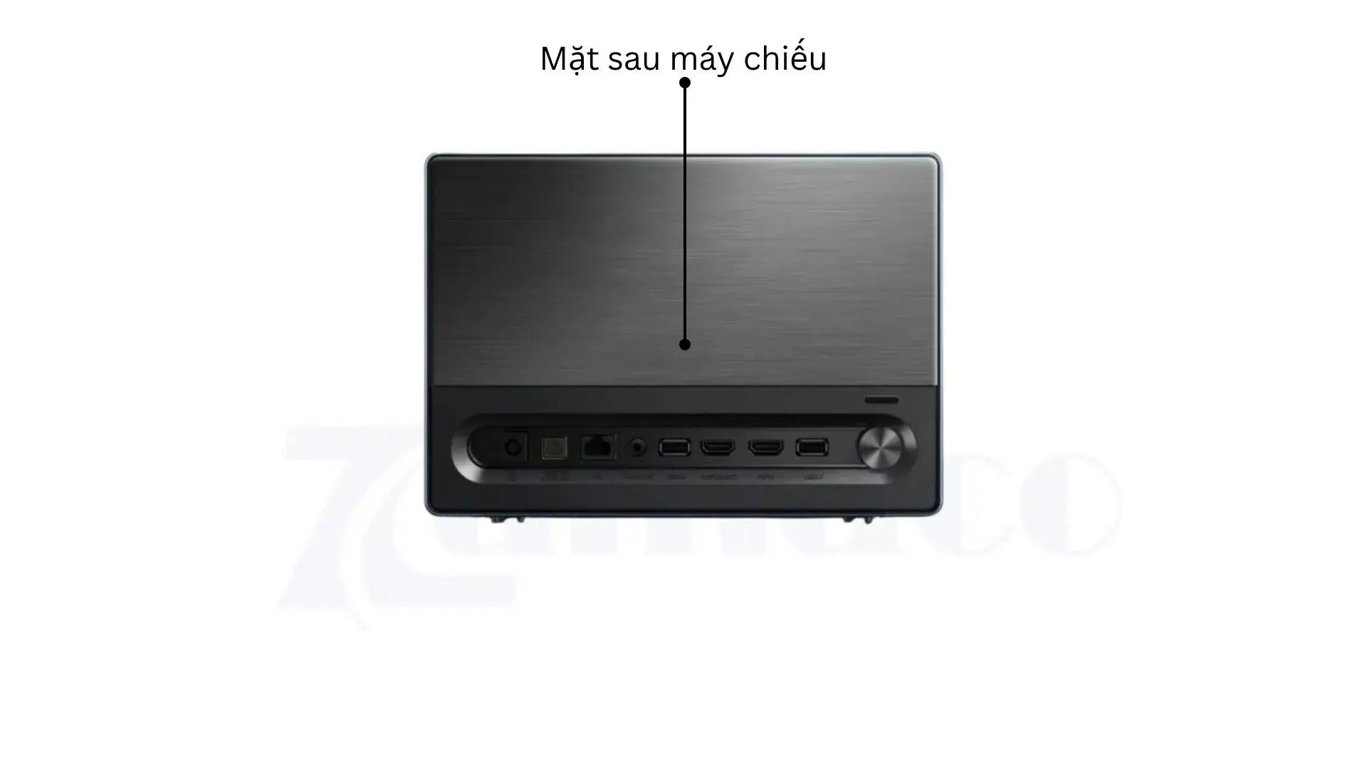 Máy Chiếu 4K Hisense C1 TriChroma Mặt Sau Máy Chiếu 4K Hisense C1 TriChroma