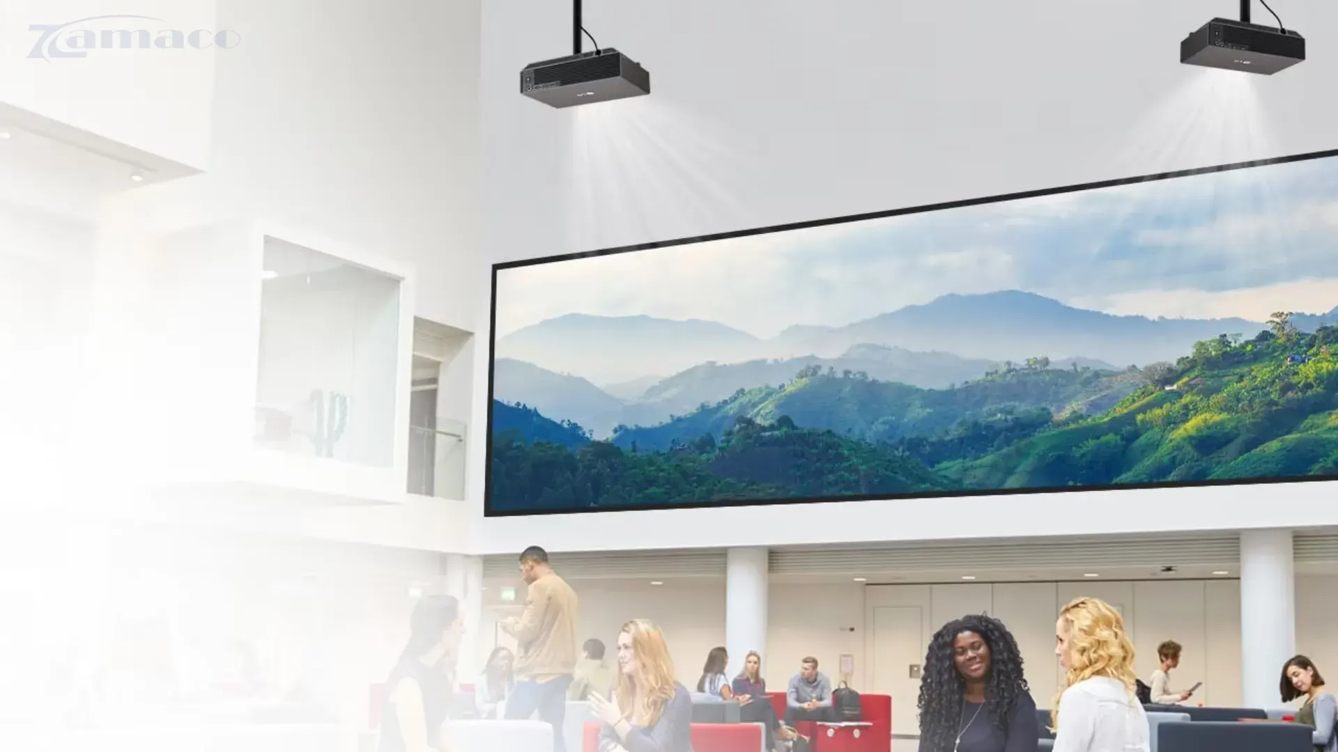 Độ sáng cực mạnh 7.000 ANSI lumens – hình ảnh chân thực mọi môi trường