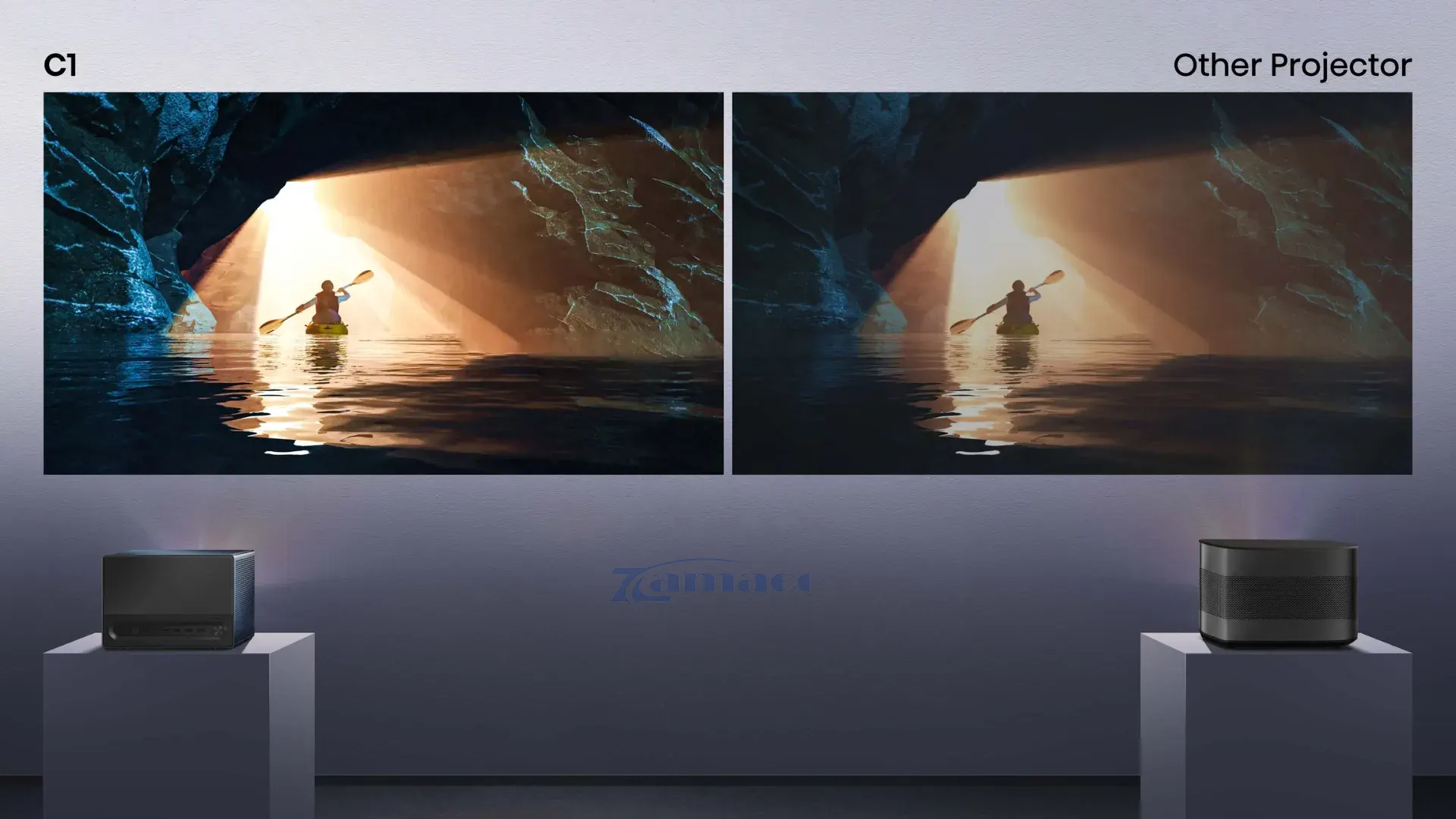 Máy Chiếu 4K Hisense C1 TriChroma Chất Lượng Hình Ảnh Tốt Nhất Với Công Nghệ TriChroma Laser