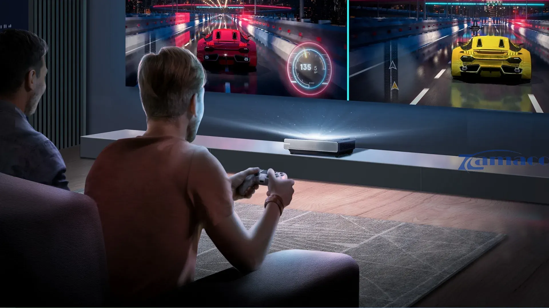 Máy chiếu 4K Hisense PX1-PRO Chế độ game và MEMC xử lý chuyển động mượt mà