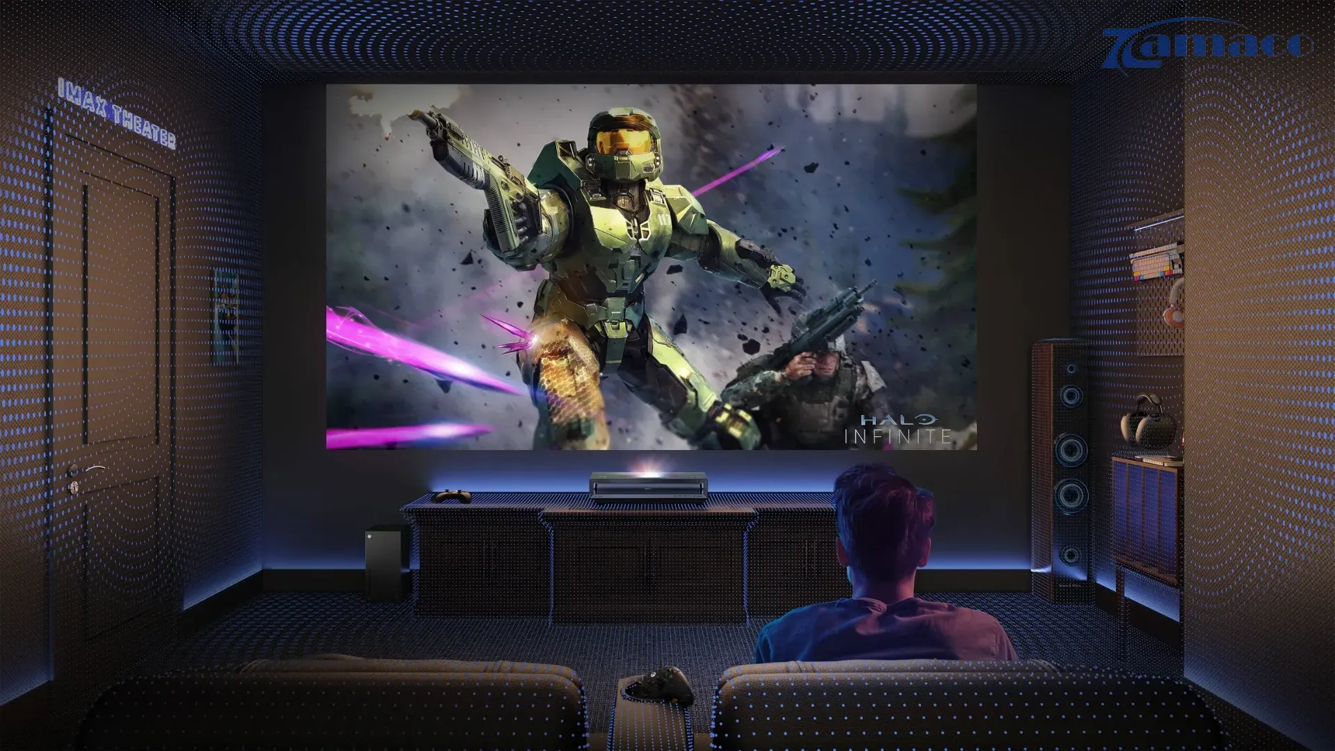 Máy chiếu 4K Hisense PX3 Pro Tốc độ phản hồi nhanh, tối ưu cho game thủ