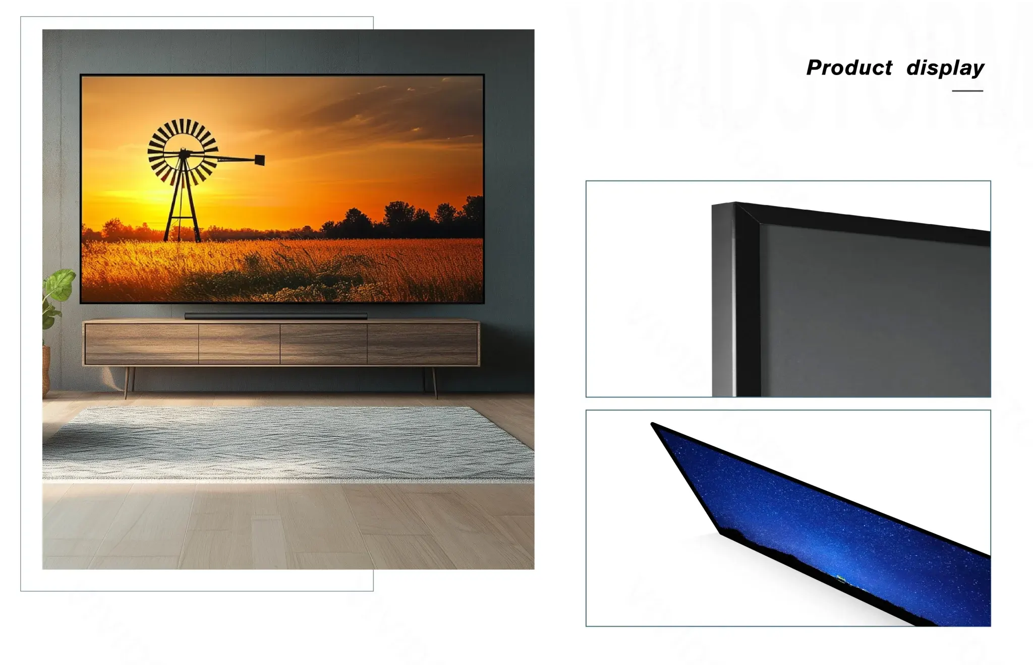 Màn chiếu quang học VIVIDSTORM Fusion VCVFFEHS100H 100 inch (16:9) – Chiếu xa mc9 4