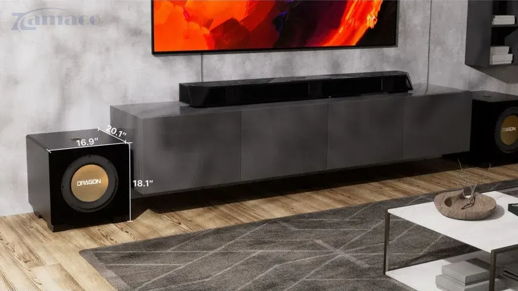 Loa Subwoofer hiện đại Nakamichi Dragon Modular 12 inch Loa Subwoofer Nakamichi Dragon Modular 12 inch cho gia đình