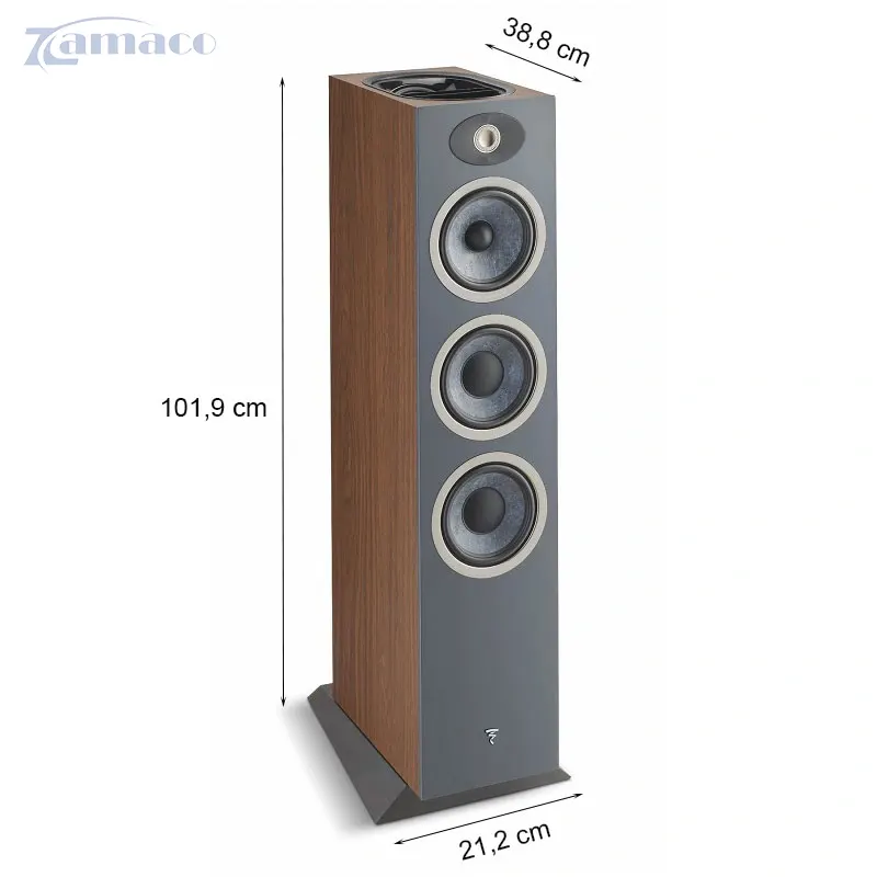 Loa Focal Theva N3-D Kích thước ba chiều của loa Focal Theva N3-D