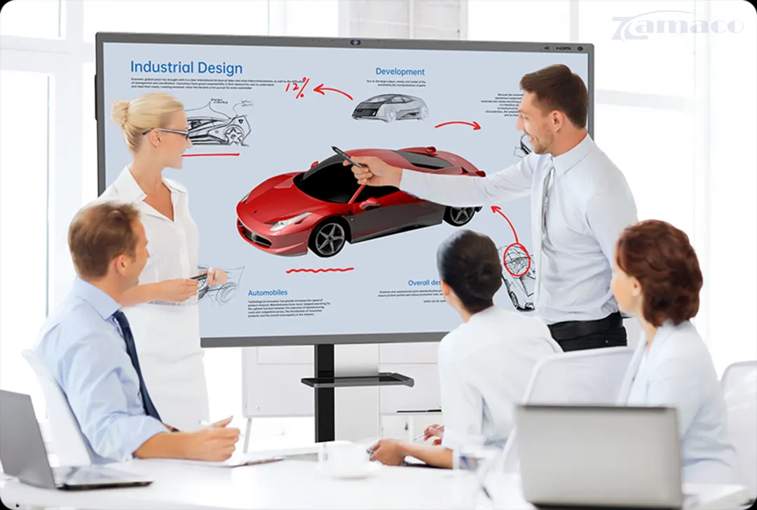 Màn hình tương tác Horion 65M6AProV2, hỗ trợ trình bày trực quan với hình ảnh 3D sắc nét và khả năng tương tác mượt mà.