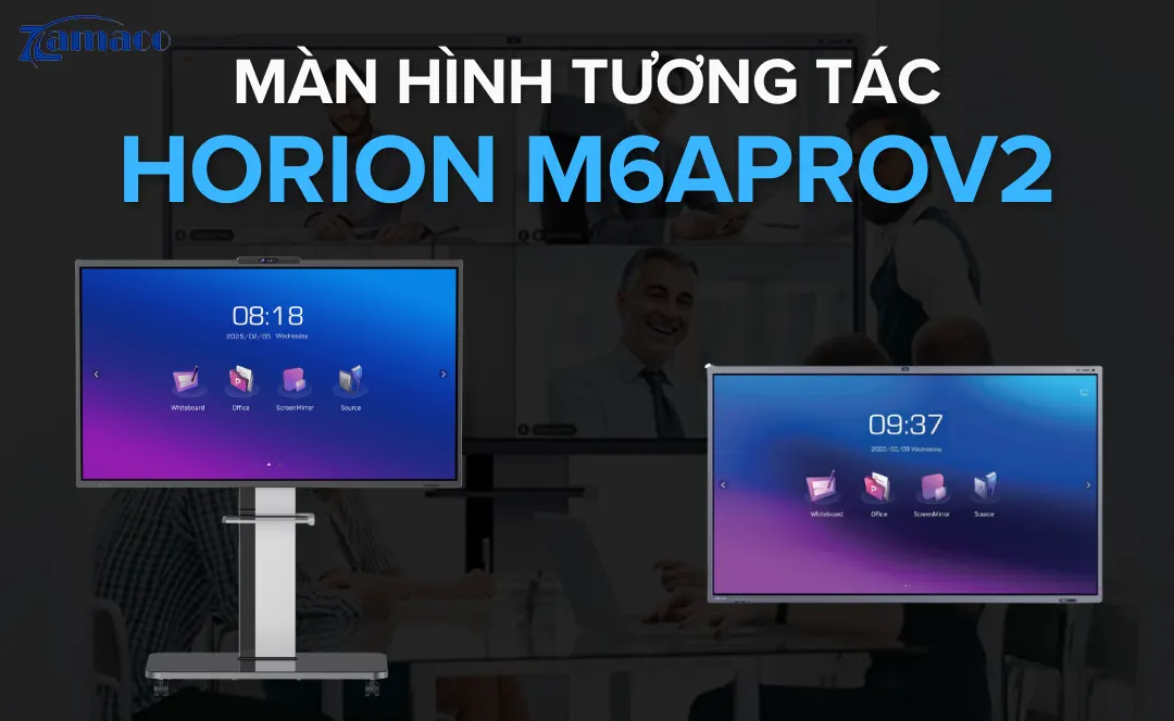 Màn hình tương tác HORION 65M6AProV2 đạt chứng nhận Google EDLA, truy cập đầy đủ ứng dụng Google và cộng tác trực tuyến hiệu quả.