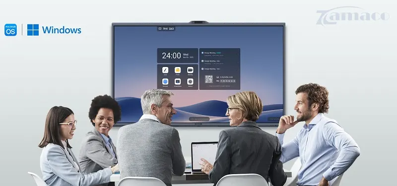 Màn hình tương tác Maxhub V5550 V7 XBoard 55 inch phù hợp sử dụng trong các phòng họp nhỏ dưới 10m² và quy mô dưới 10 người tham dự.