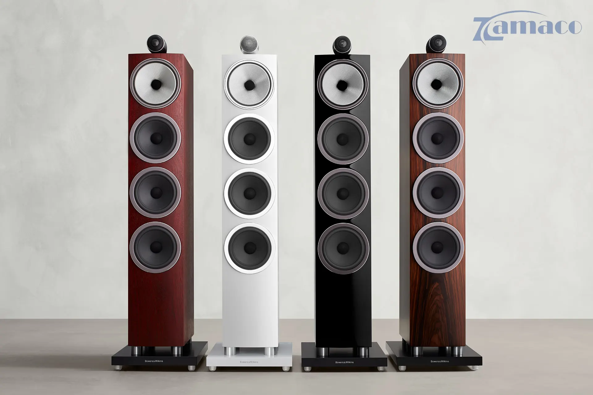Mỗi màu của Bowers & Wilkins 702 S3 đều mang phong cách sang trọng & hiện đại, phù hợp nhiều không gian nội thất cao cấp