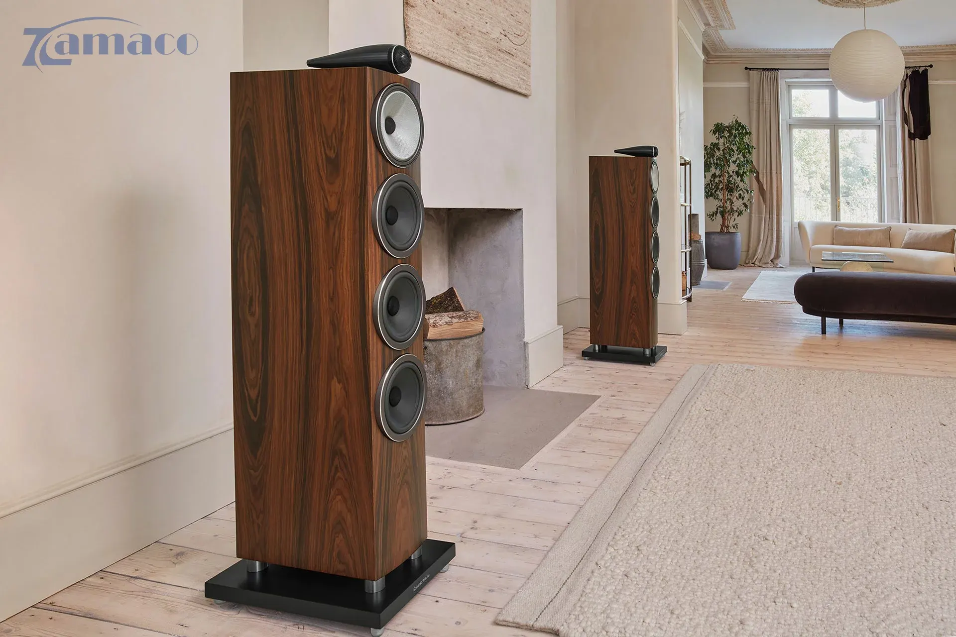 Bowers & Wilkins 702 S3 trang bị Carbon Dome Tweeter, màng loa Continuum™ midrange cùng hệ thống Aerofoil™ bass