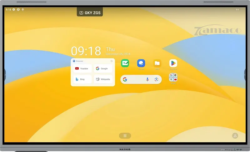 Màn hình tương tác Maxhub E7530 75 inch, nâng cao hiệu quả giảng dạy và tương tác.