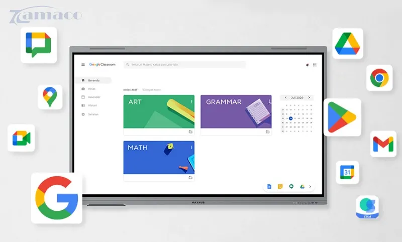 Màn hình tương tác MAXHUB E7530 75 inch chạy Android 14 và đạt chứng nhận Google EDLA