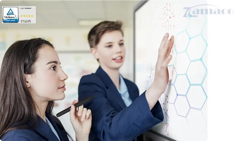 Màn hình tương tác Maxhub bảo vệ mắt người dùng, an toàn khi sử dụng