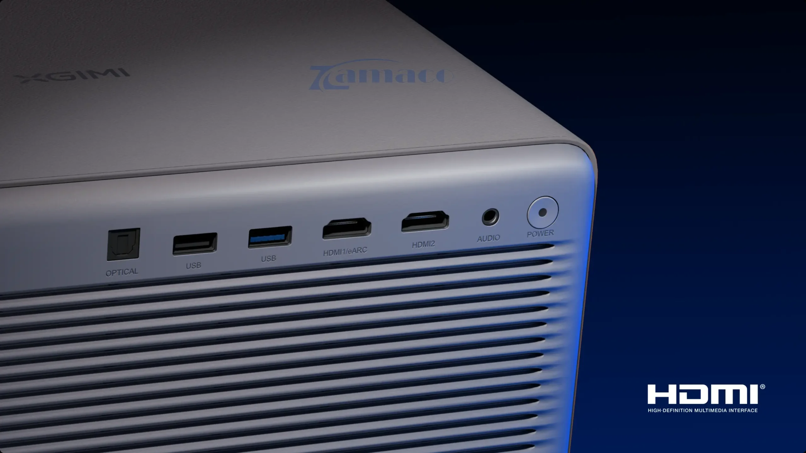 Máy Chiếu XGIMI HORIZON 20 Máy Chiếu XGIMI HORIZON 20 MAX trang bị đầy đủ các cổng kết nối cho phép bạn dễ dàng kết nối và trình chiếu từ nhiều thiết bị khác nhau