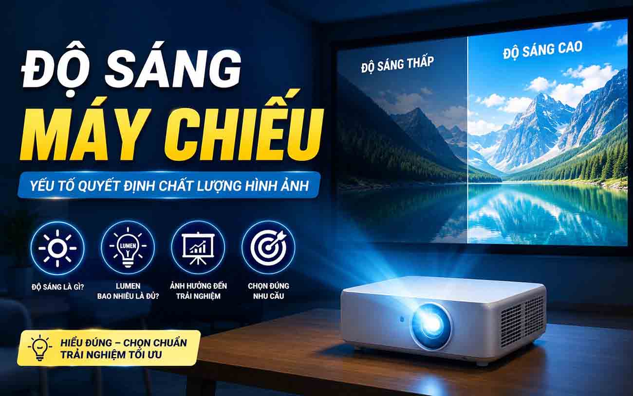 Độ sáng máy chiếu