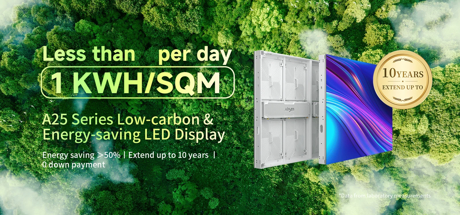 Màn hình LED ngoài trời tiết kiệm điện Absen A25 Series
