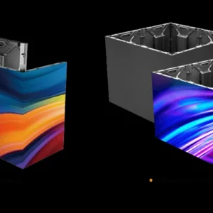 Màn hình LED Absen CPS Series trong nhà P1.86 / P2 / P2.5 panel lắp sẵn Absen CPS ghép góc chữ L bọc cột và màn hình khối