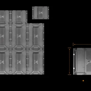 Màn hình LED Absen CPS Series trong nhà P1.86 / P2 / P2.5 panel lắp sẵn Panel Absen CPS 320 × 480 mm và 320 × 240 mm ghép linh hoạt