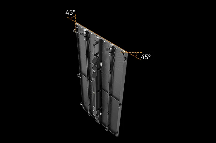 Cạnh vát 45 độ hai bên cabinet Absen JP V2