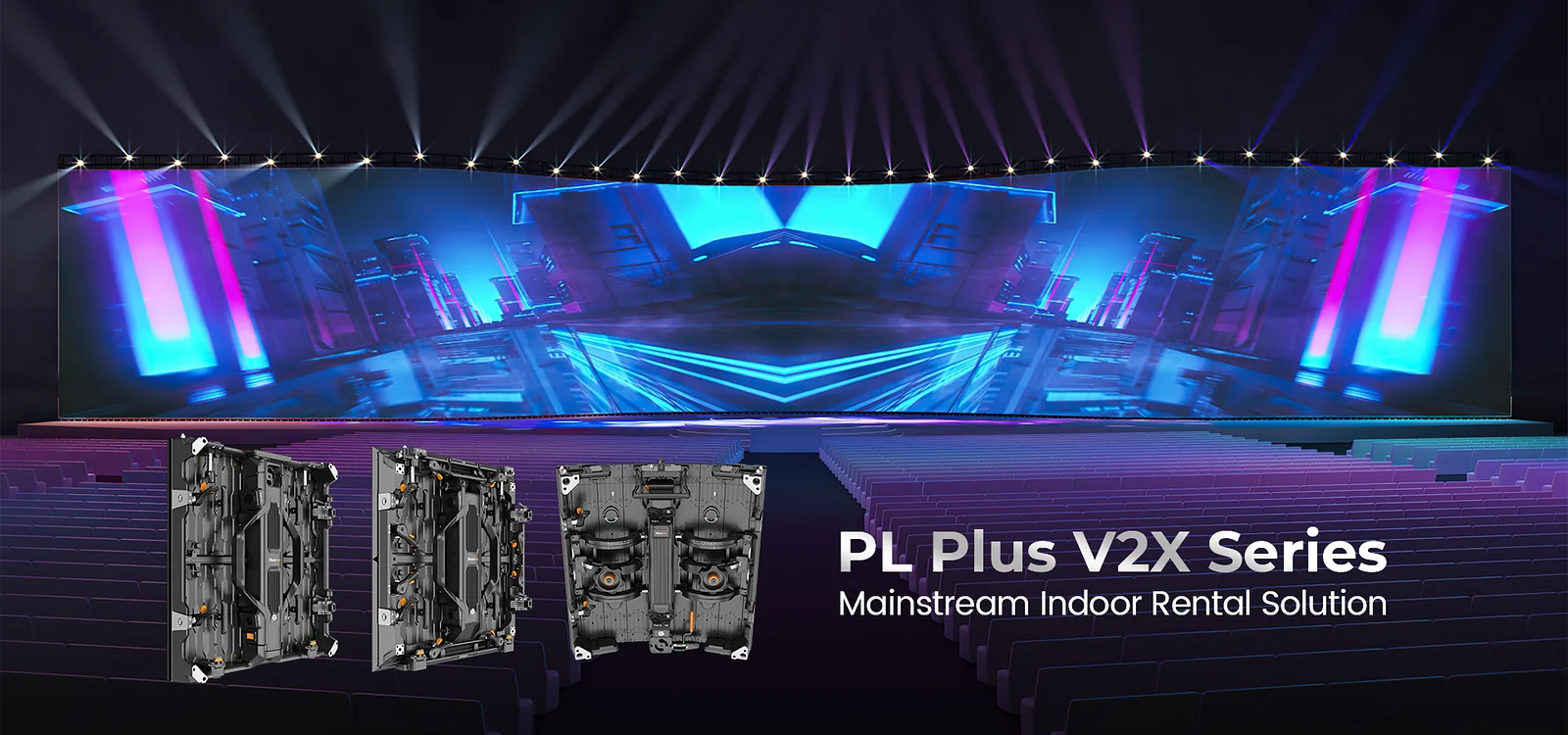 Absen PL Plus V2X Series màn hình LED cho thuê trong nhà