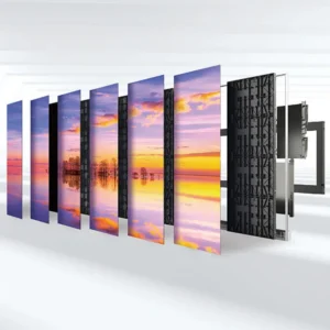 Thiết kế module tích hợp của Absen X Ultrawide với hộp điều khiển và khung treo