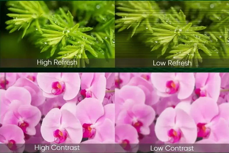 Tần số quét cao và tương phản cao của LAMPRO LC COB