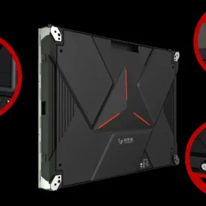 Cơ cấu căn chỉnh 6 trục X/Y/Z trên cabinet Leyard HKS
