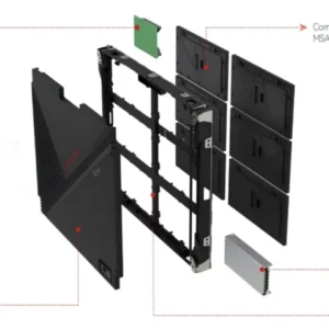 Cấu tạo cabinet Leyard MH tương thích module MSA, MSG, MSG II