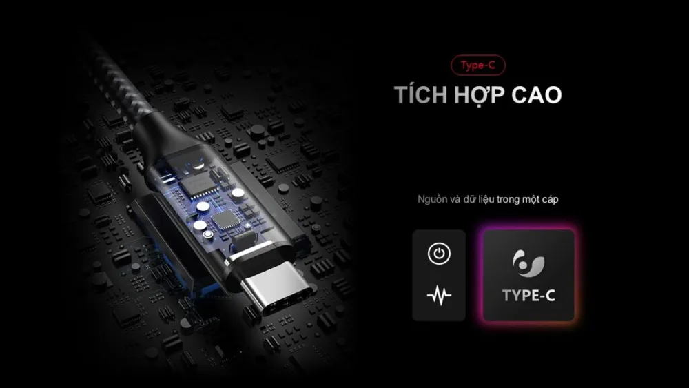 Màn hình LED Leyard MiniBox II (LCH II / LCH II Plus / Flex) fine pitch, cáp Type-C Cổng Type-C tích hợp nguồn và tín hiệu trên Leyard MiniBox II