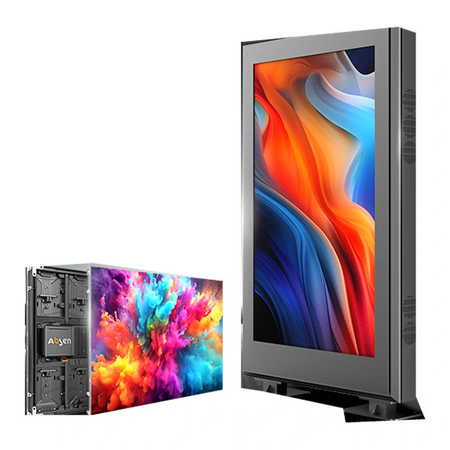 Lightbox LED ngoài trời Absen AW Pro và module COB Lightbox LED ngoài trời Absen AW Pro và module COB
