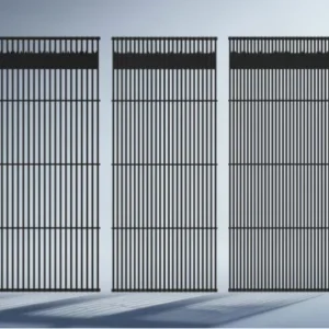Màn hình LED lưới QSTECH B102 Series ngoài trời cabinet 1000×2400 mm, 12.000 nits Ba cabinet lưới LED của QSTECH B102