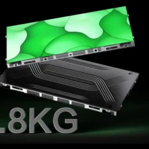 Cabinet màn hình LED QSTECH CX27 nặng 3,8 kg nhìn từ mặt sau