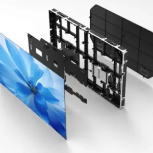 Màn hình LED QSTECH D27 Series Full Flip-Chip COB trong nhà pitch 0.7–1.5 mm Cấu tạo các lớp cabinet nhôm đúc nguyên khối của màn hình LED QSTECH D27