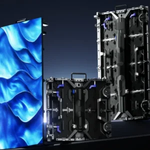 Hai kích thước cabinet 500 × 500 mm và 500 × 1000 mm của màn hình LED QSTECH U28