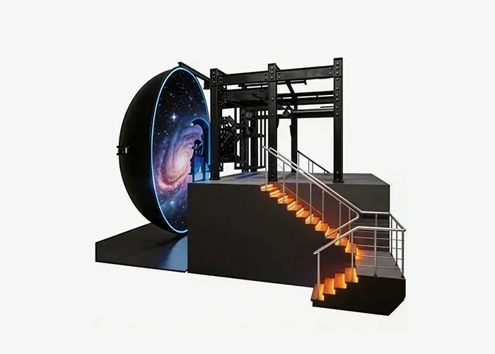 Rạp chiếu phim bay dùng màn hình cầu Unilumin U-Sphere Cinema Rạp chiếu phim bay dùng màn hình cầu Unilumin U-Sphere Cinema