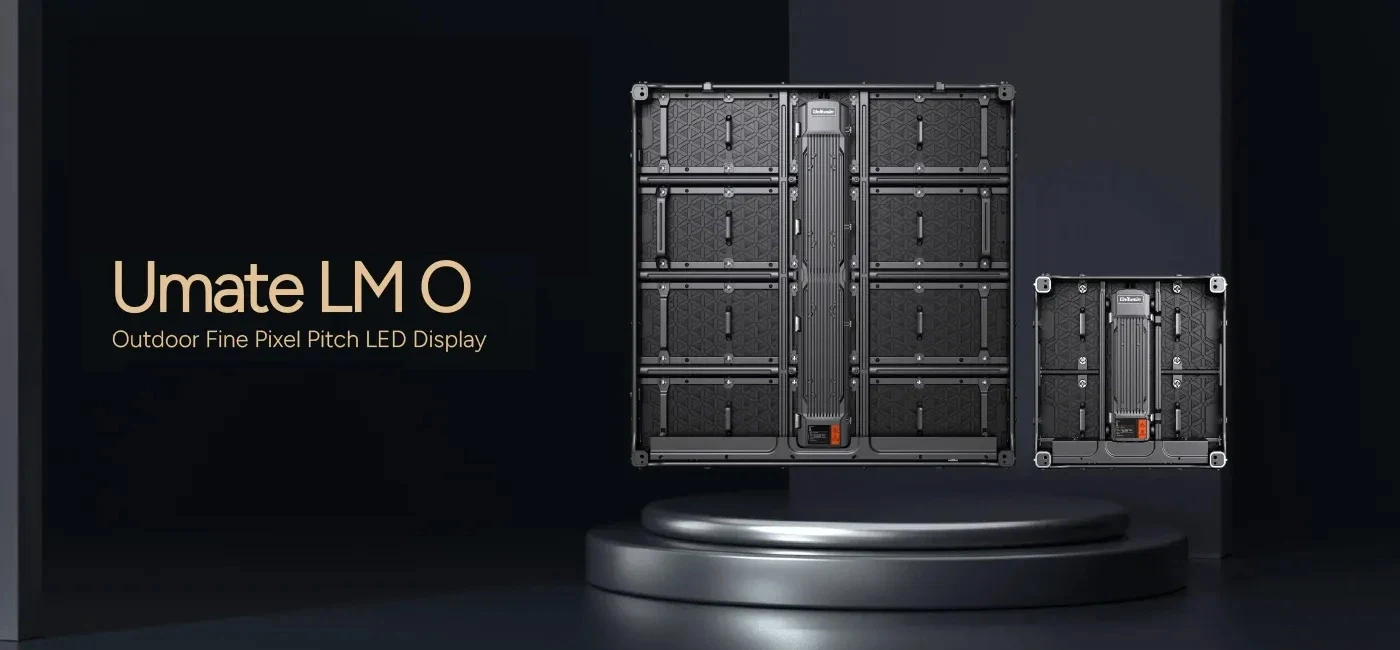Cabinet 1000×1000mm và 500×500mm của màn hình LED ngoài trời Unilumin Umate LM O Cabinet 1000×1000mm và 500×500mm của màn hình LED ngoài trời Unilumin Umate LM O